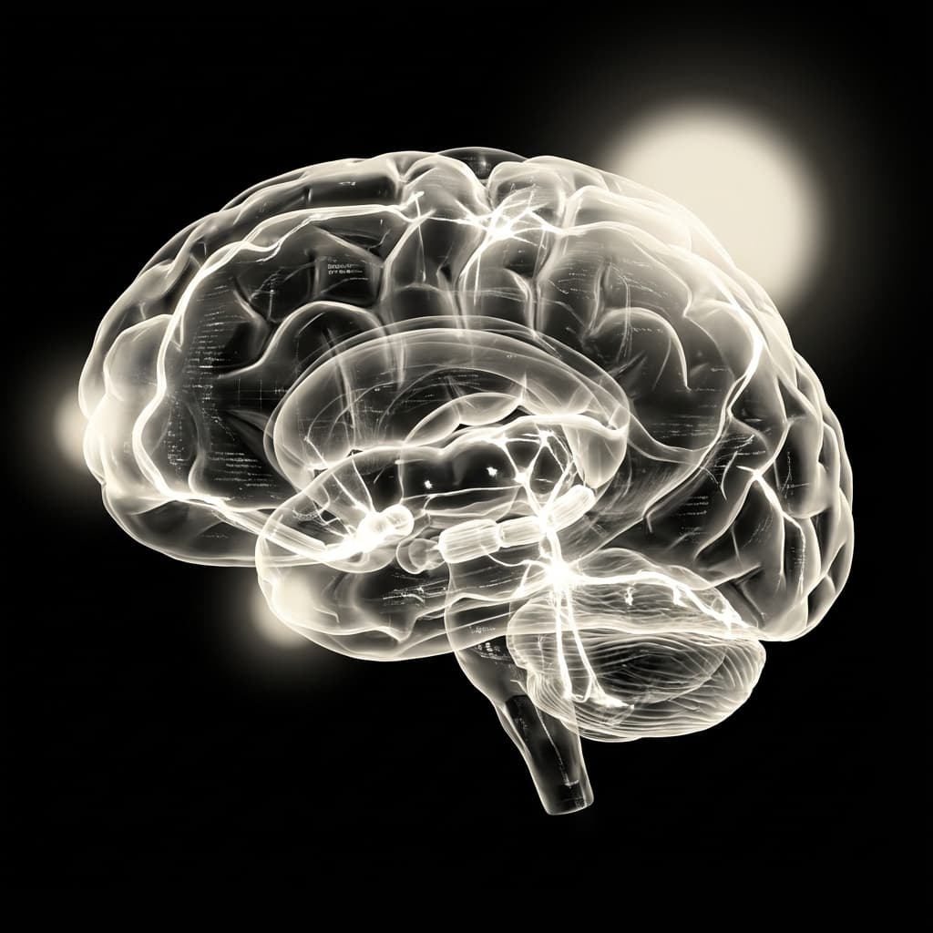 Lion's Mane interacting with the brain